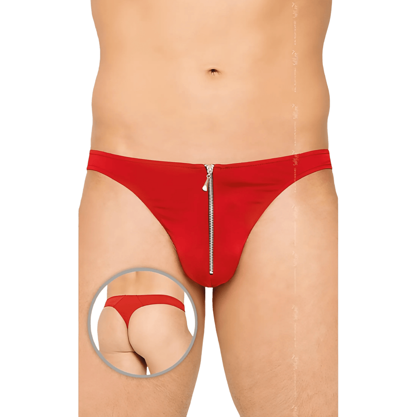 Slip Uomo Sexy con Zip Frontale - XL
