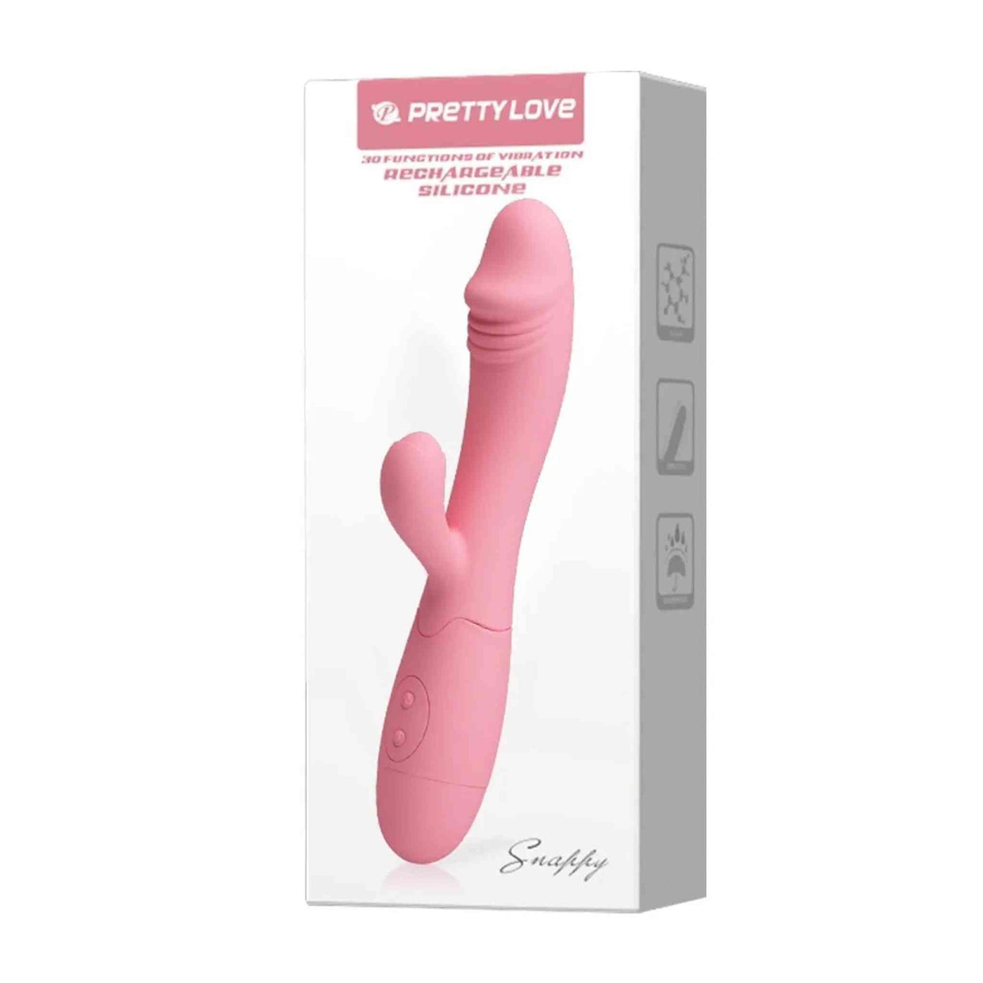 Snappy Vibratore Rabbit Ricaricabile con 30 vibrazioni
