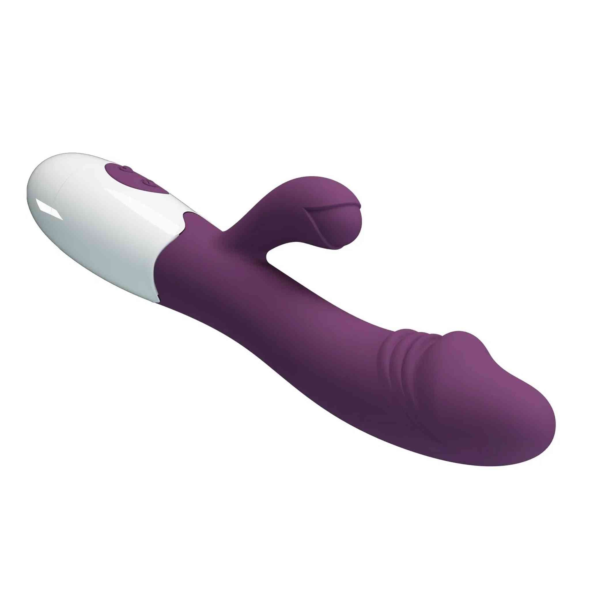 Snappy Vibratore Rabbit in Silicone - 30 modalità di vibrazione