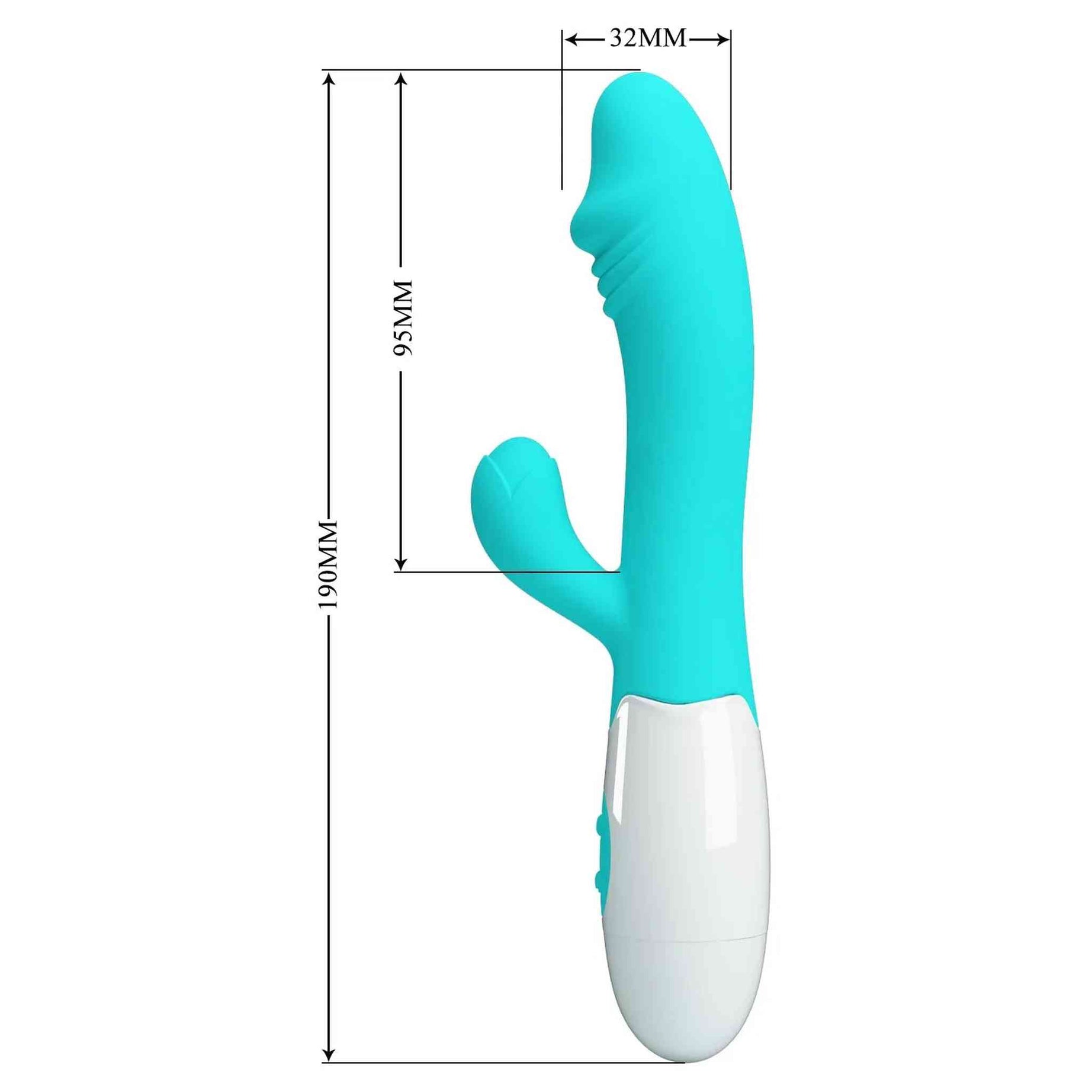 Snappy Vibratore Rabbit in Silicone - 30 modalità di vibrazione