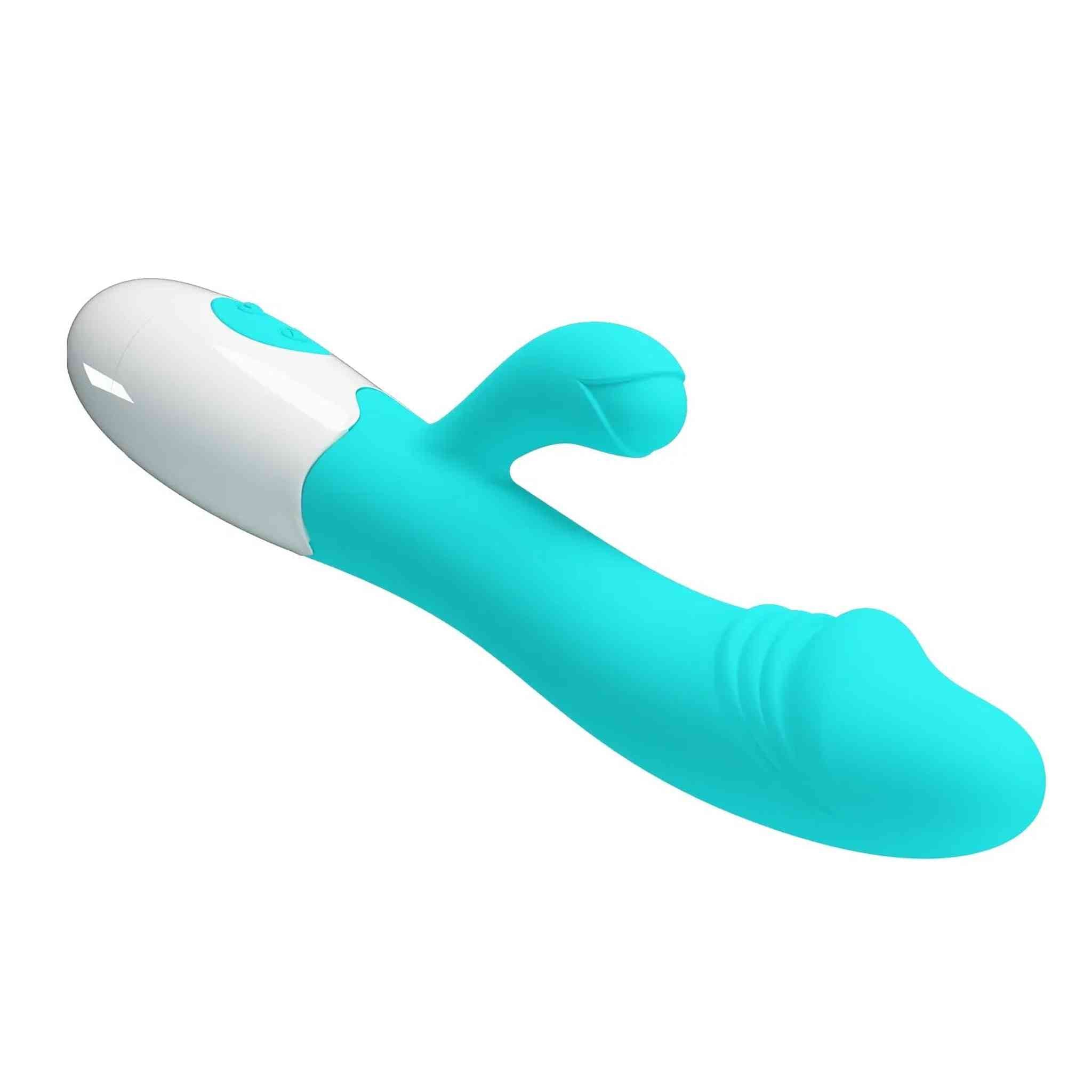 Snappy Vibratore Rabbit in Silicone - 30 modalità di vibrazione