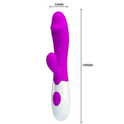Snappy Vibratore Rabbit in Silicone - 30 modalità di vibrazione