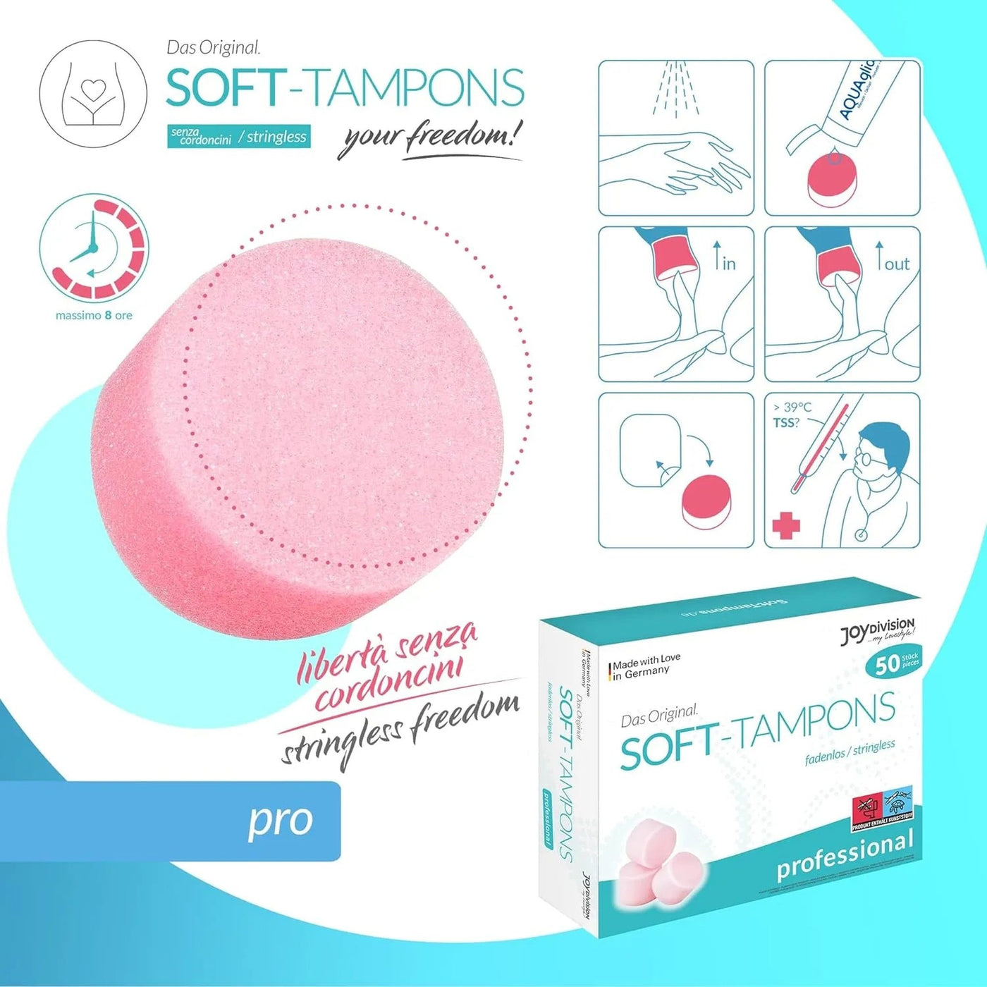 Soft Tampons Professional by Joy Division