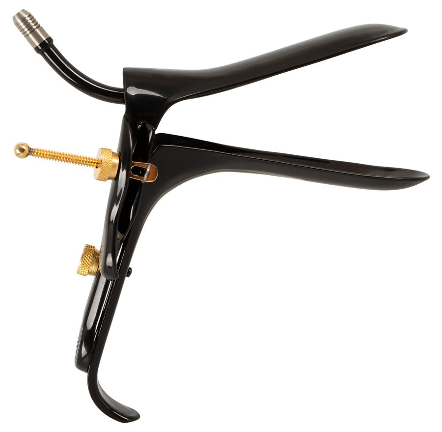 Speculum con tubo per aria e liquidi