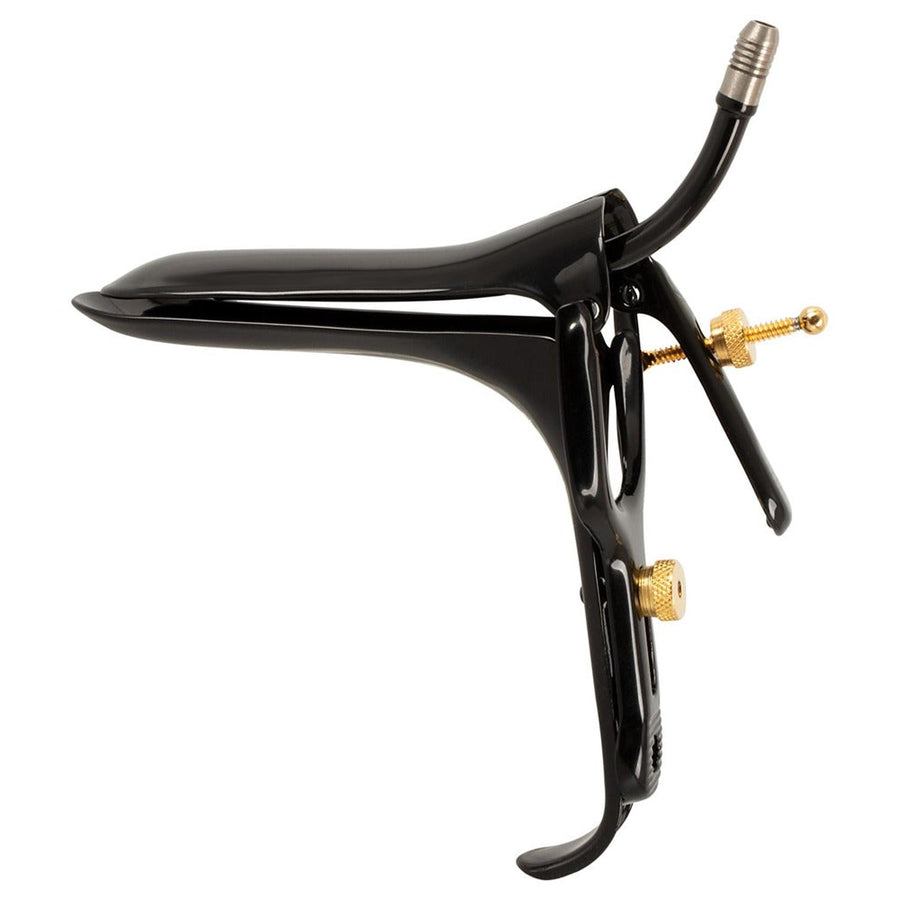 Speculum con tubo per aria e liquidi