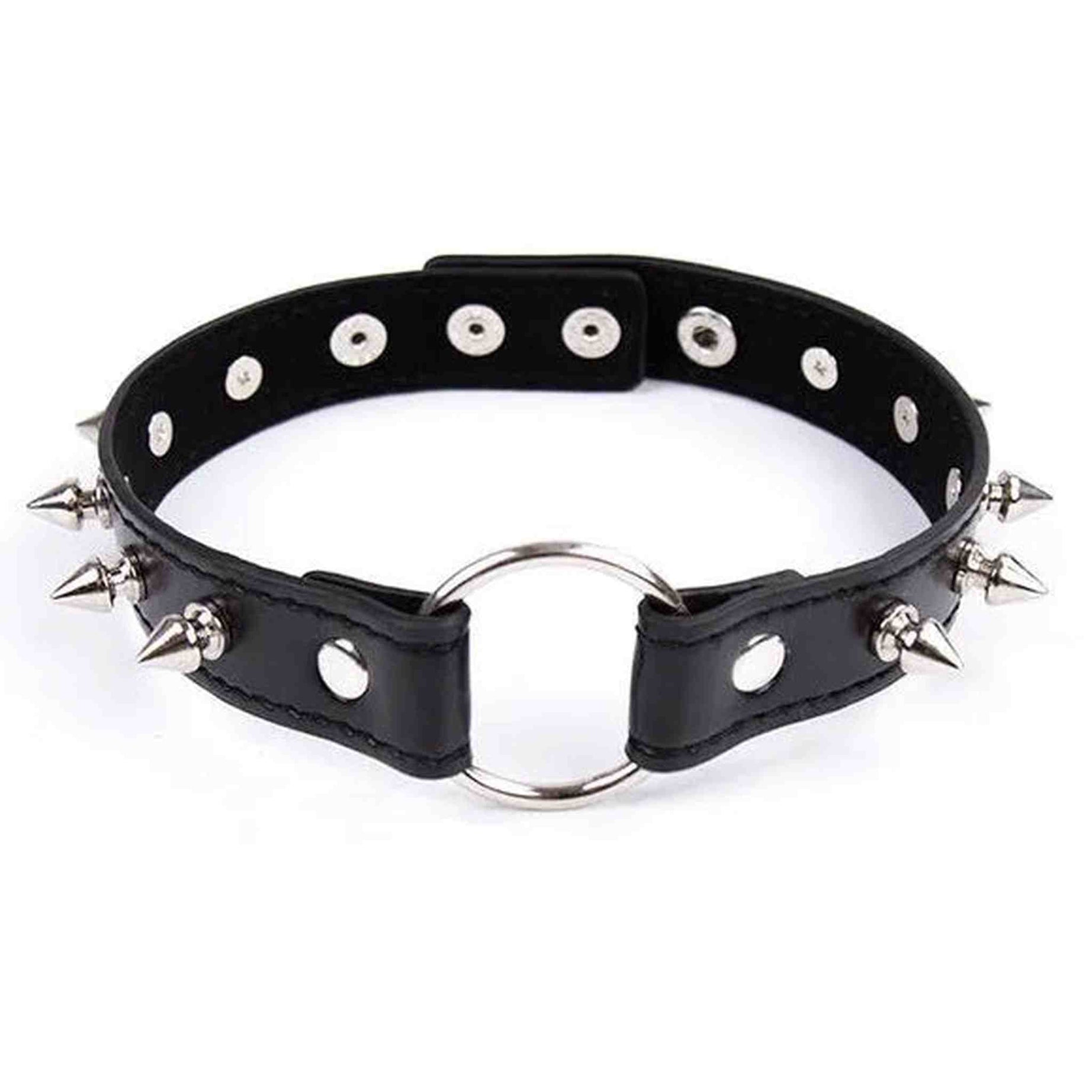 Spikes Punk Open Collar
