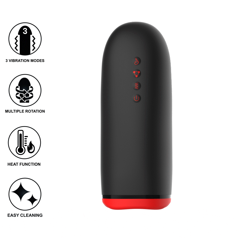 Spin-X Heating, Vibrating and Rotating Masturbator