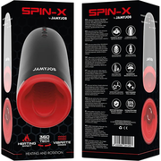 Spin-X Masturbatore Riscaldante, Vibrante e Roteante