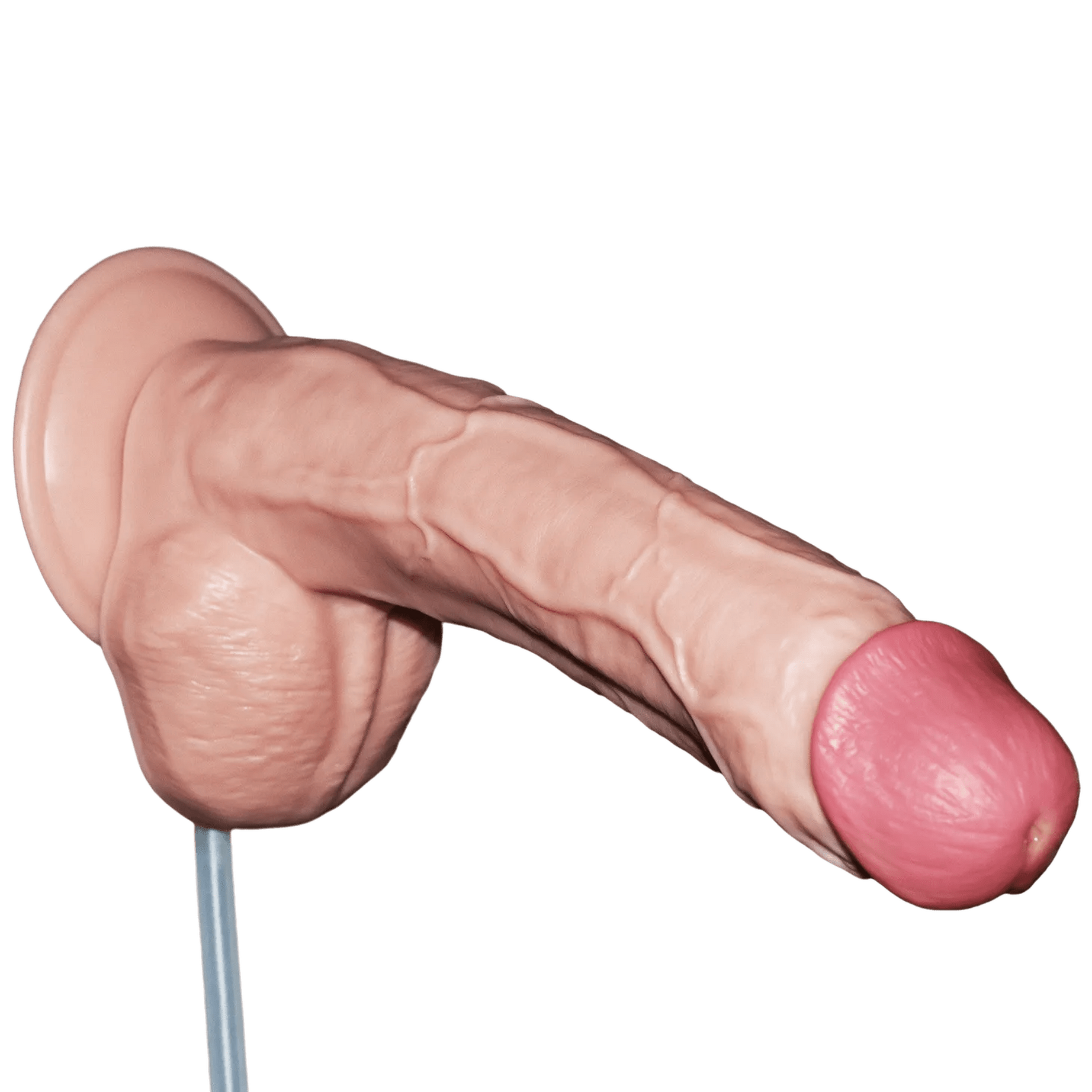 Squirt Extreme Fallo Realistico con Pompa Squirting - Rosa Carne, 10″