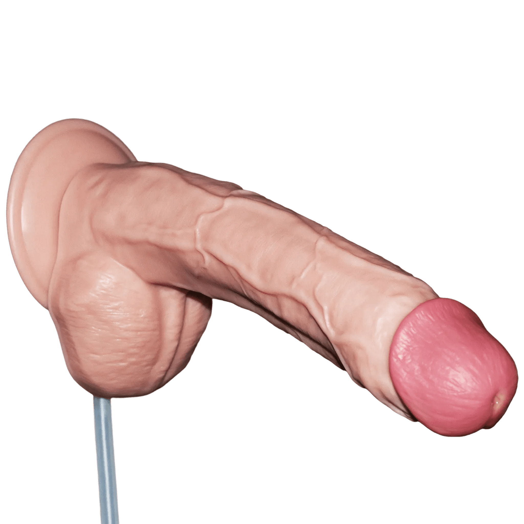 Squirt Extreme Fallo Realistico con Pompa Squirting - Rosa Carne, 10″