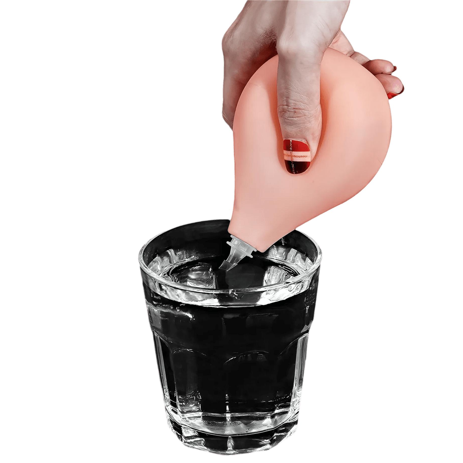 Squirt Extreme Fallo Realistico con Pompa Squirting - Rosa Carne, 10″