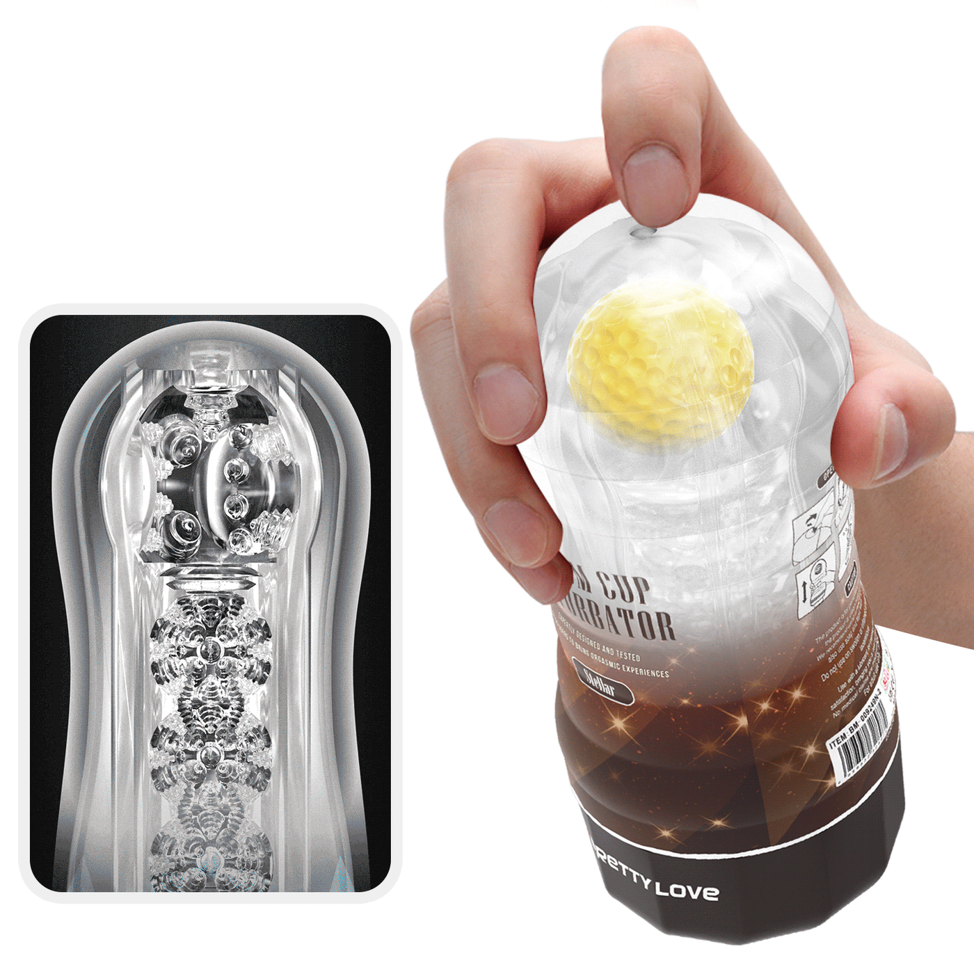 Stellar Masturbatore Vacuum Cup – Masturbatore Pocket Size