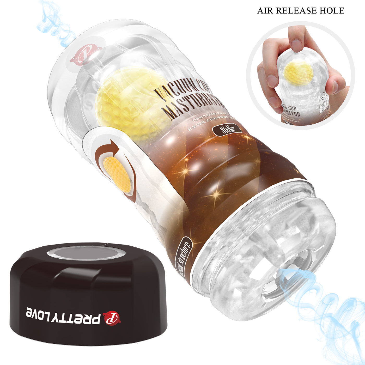 Stellar Masturbatore Vacuum Cup – Masturbatore Pocket Size