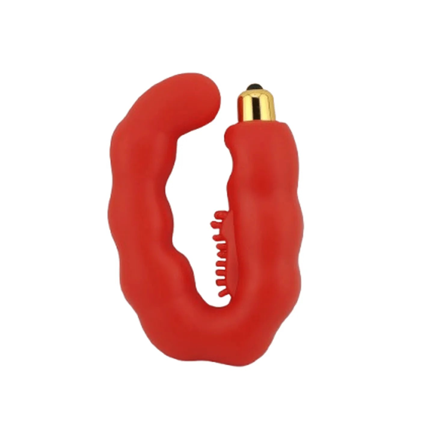 C-förmiger Prostatastimulator mit Perineumstimulation