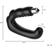 Stimolatore Prostatico Ricurvo Nero