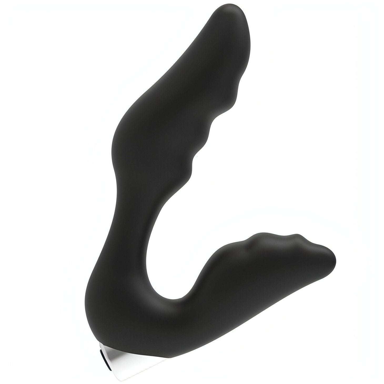 Stimolatore per massaggio prostata e perineo in silicone - 10 modalità di vibrazione - GoEstasy