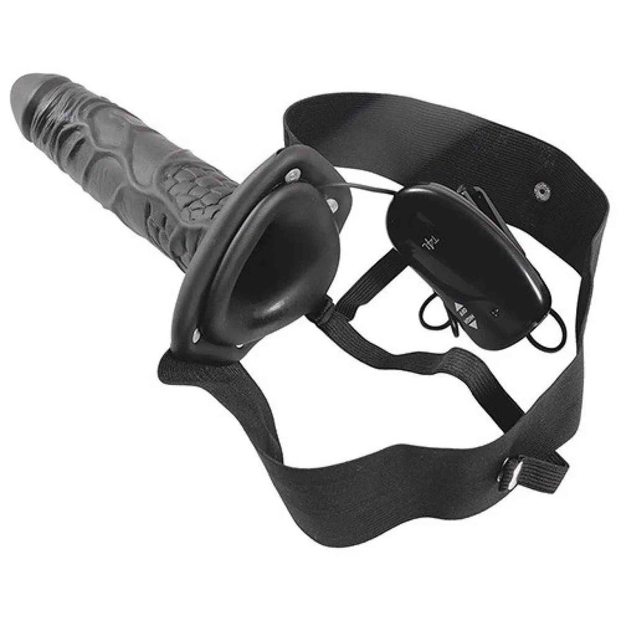 Strap On Vibrating Black Feeling