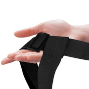 Strap-On realistico in TPR morbido con cintura in cuoio resistente - 17.5 cm Ø 4.3, Rosa Carne