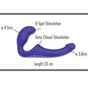 Strapless Dildo in Silicone