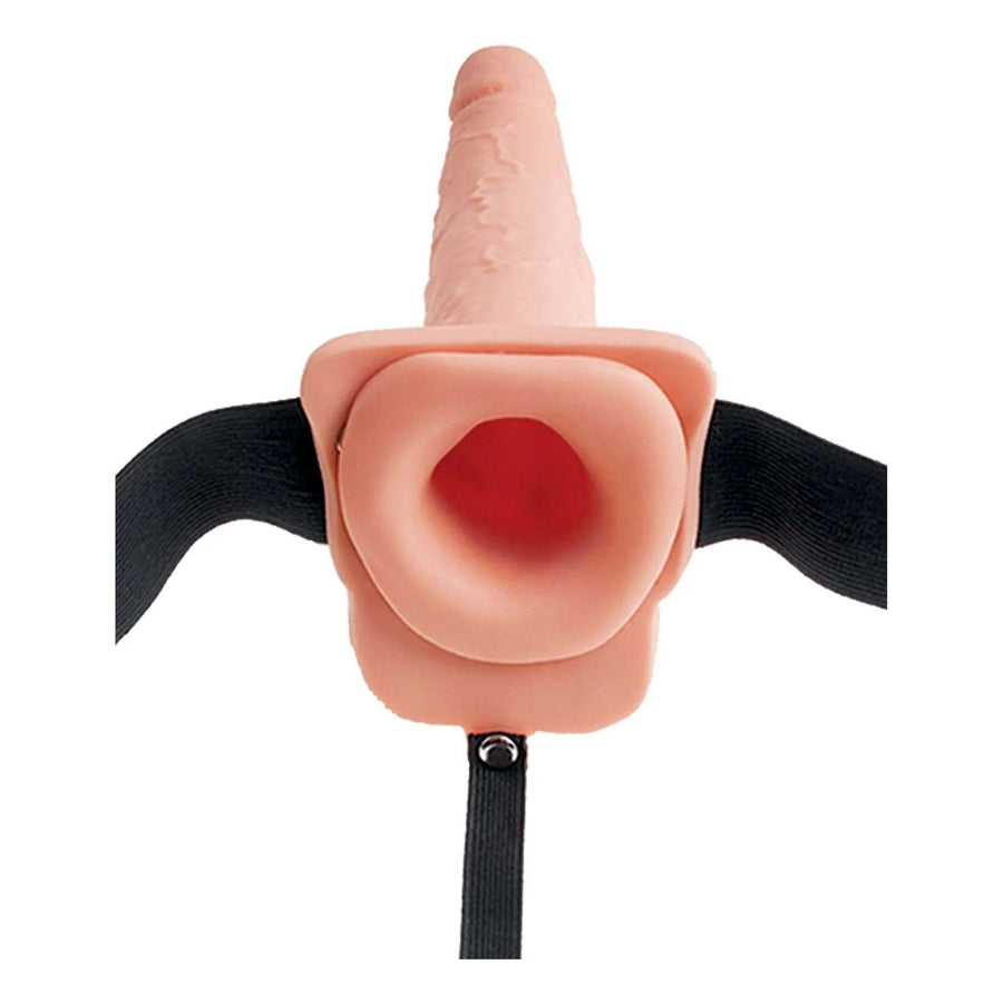 Strapon Hollow con spruzzo 9″