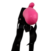Strapon Rabbit con Texture Extra Stimolante - Fucsia