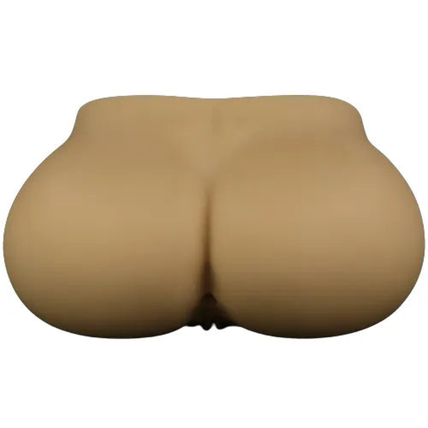 Masturbatore realistico glutei beige vista posteriore completa senza accessori