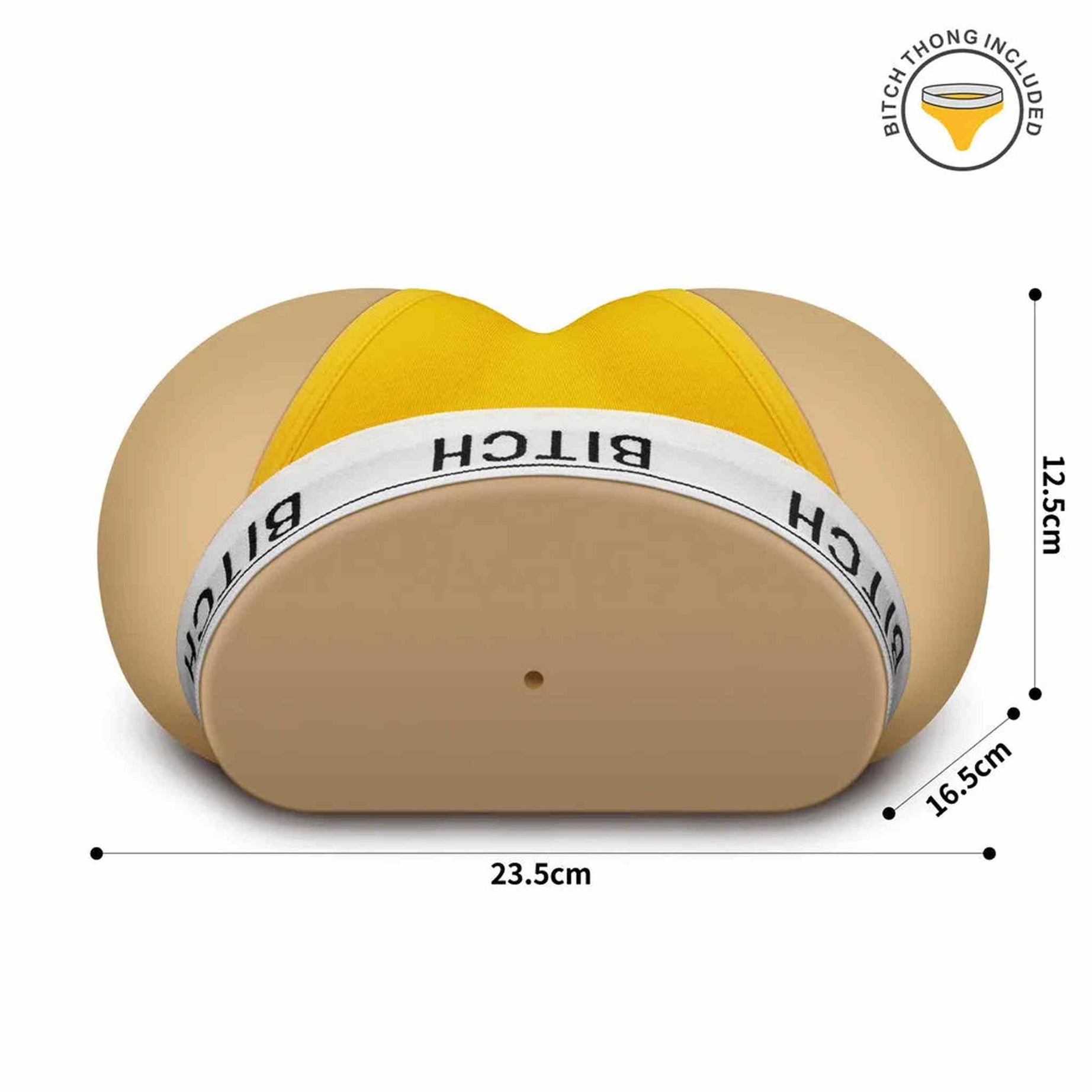 Streetgirl No. 11 Masturbatore Realistico Ano e Vagina con Perizoma "Bitch"