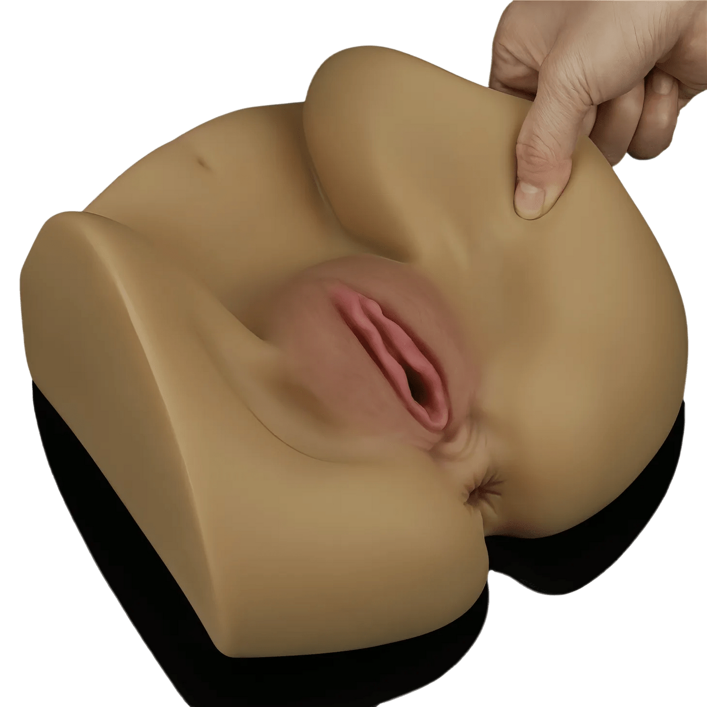 Masturbatore Streetgirl's No.2 flessibile TPE pressione mano dimostrazione