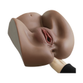 Streetgirl's No. 2 – Super Realistic and Soft Masturbator with Extra Stimulating Anal and Vaginal Channels – Black