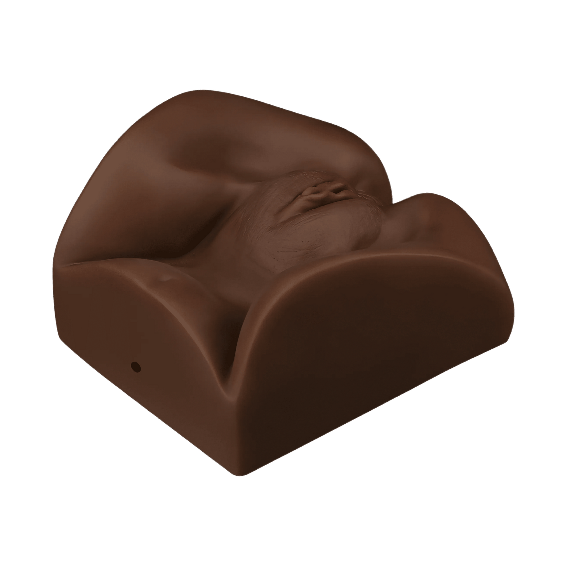 Streetgirl's No. 2 – Masturbatore Super Realistico e Morbido con Canali Anale e Vaginale Extra Stimolante – Nero