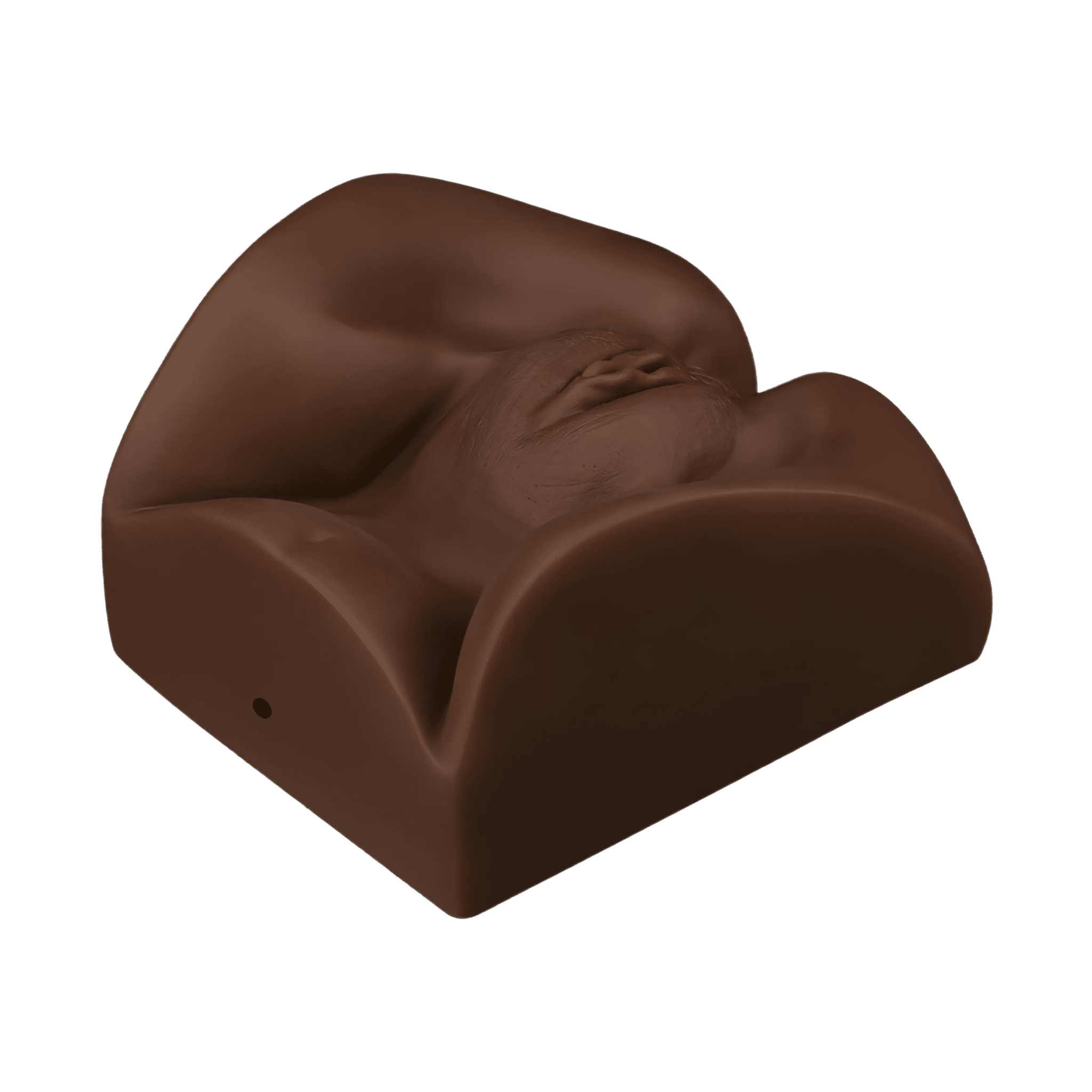 Streetgirl's No. 2 – Masturbatore Super Realistico e Morbido con Canali Anale e Vaginale Extra Stimolante – Nero