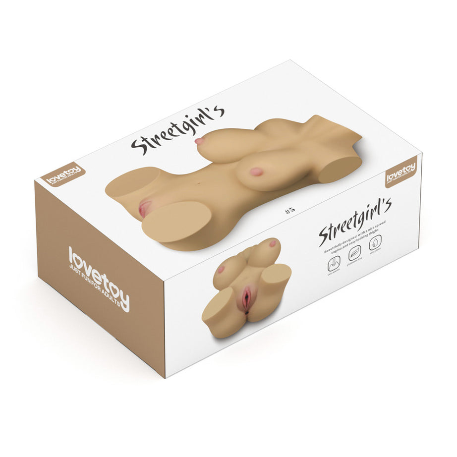 Streetgirl's No. 5 Mini Torso Donna Extra Morbido e Realistico