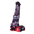 Stripe Dragon Monster Lewis Penis Silicone Dildo
