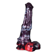 Stripe Dragon Monster Lewis Penis Silicone Dildo