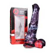Stripe Dragon Monster Lewis Penis Silicone Dildo