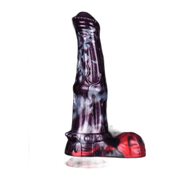 Stripe Dragon Monster Lewis Penis Silicone Dildo