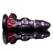 Stripe Dragon Monster Penis Silicone Dildo Female Masturbator