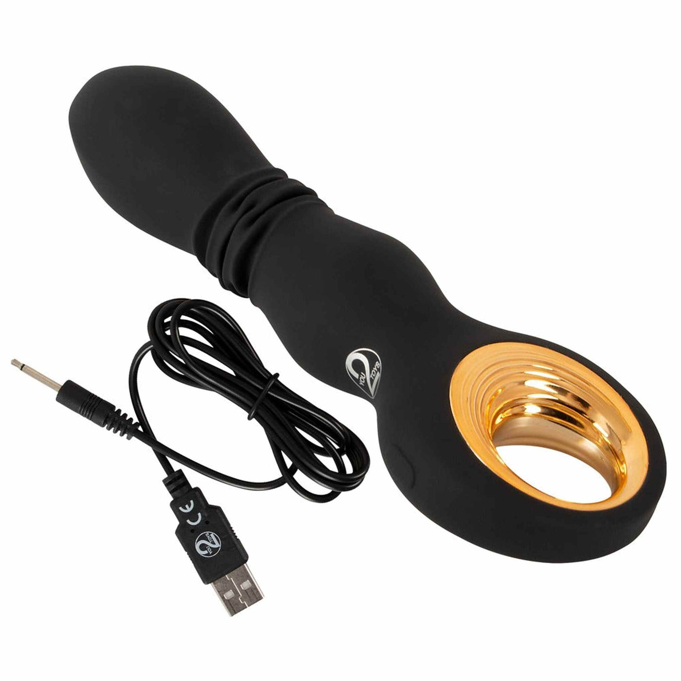 Strong Thrust Vibratore in Silicone con Anello