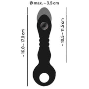 Strong Thrust Vibratore in Silicone con Anello