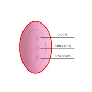 Suise Vibratore in Silicone con movimento di UP & Down