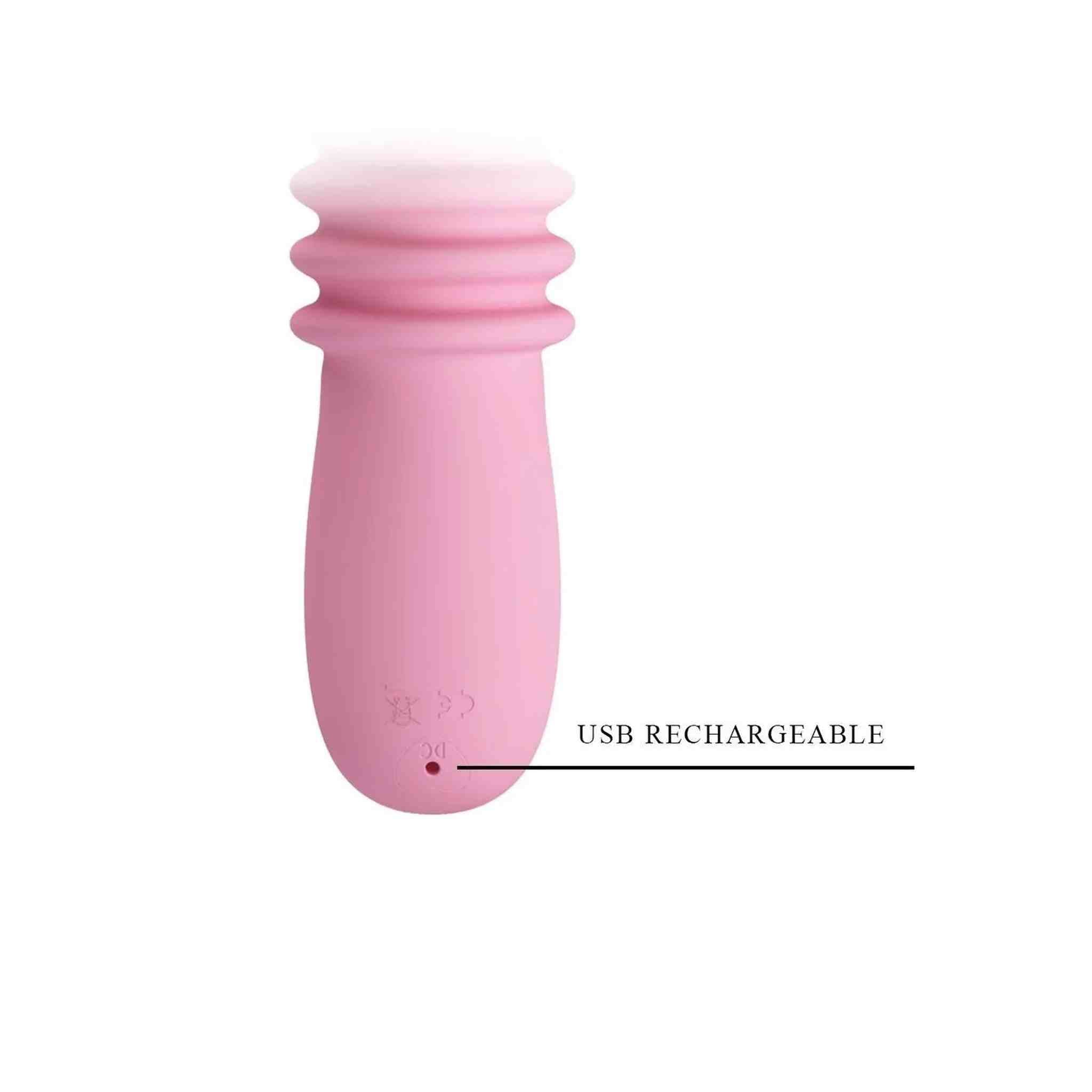 Suise Vibratore in Silicone con movimento di UP & Down