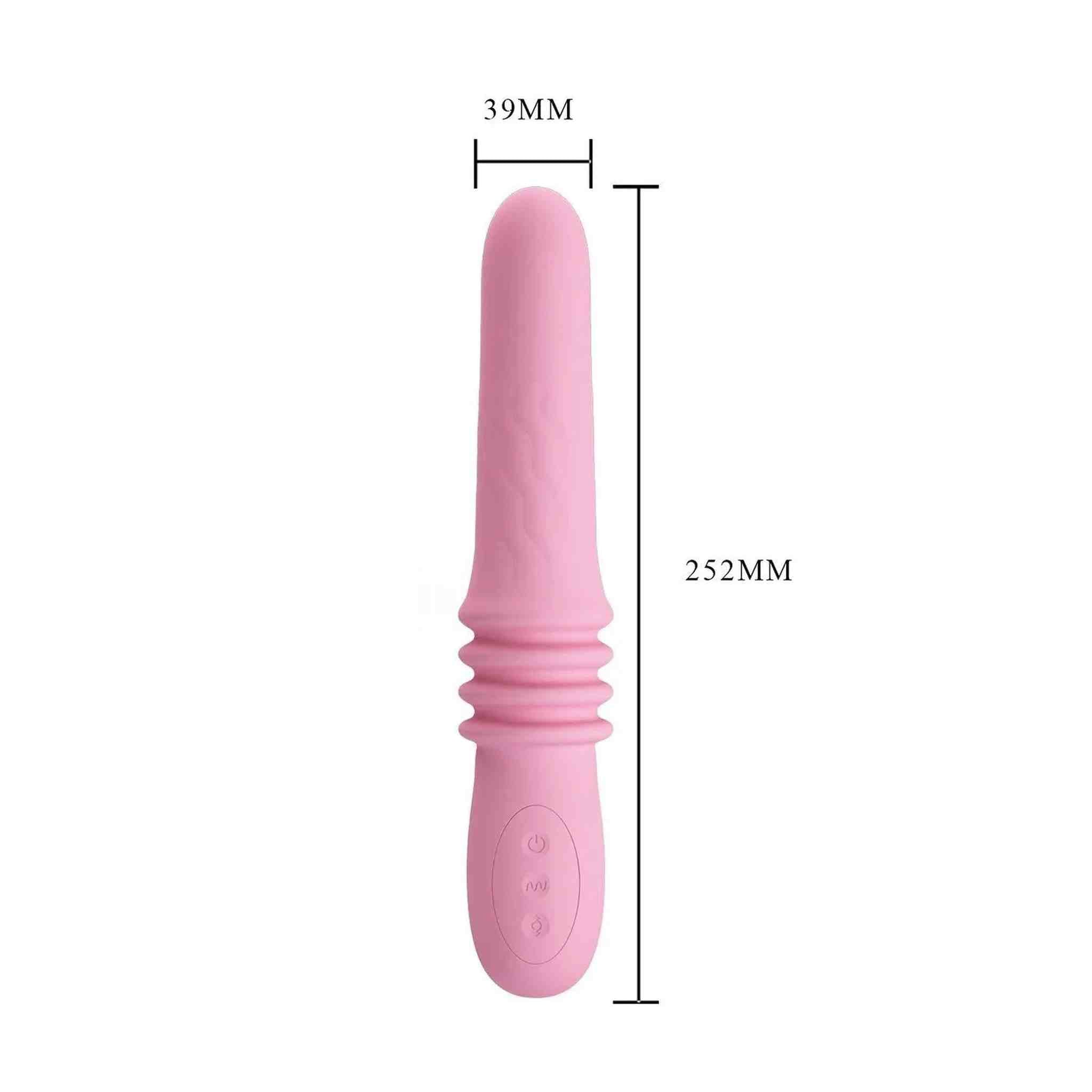 Suise Vibratore in Silicone con movimento di UP & Down