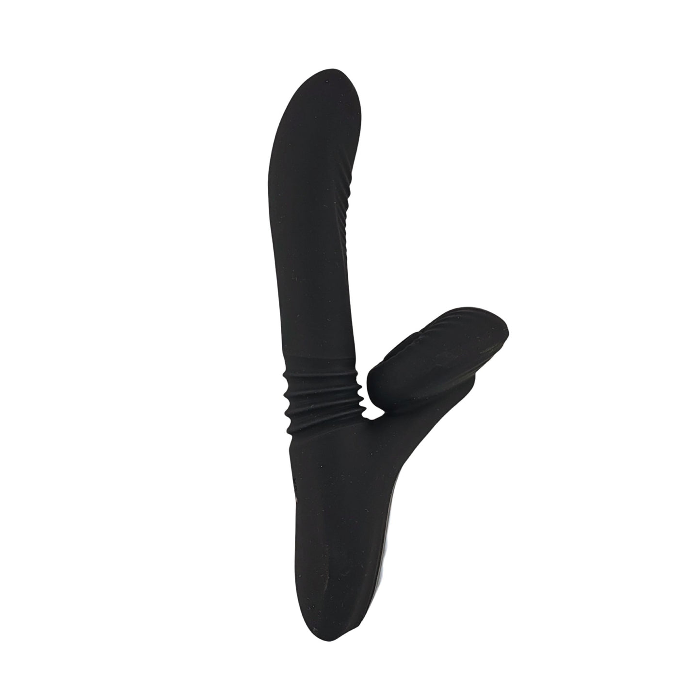Super Vibratore Vaginale e Clitorideo con Spinta, Riscaldamento e Lingue Clitoridee