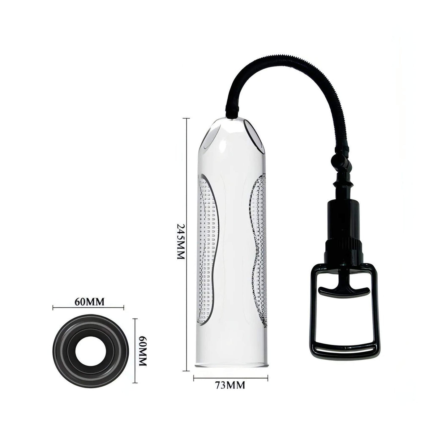 Sviluppatore pene con guaina realista vagina in Cyberskin - Vibrazione multispeed regolabile con telecomando