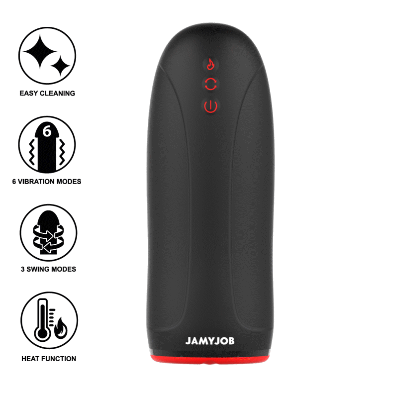 Swing-R 3 in 1 Masturbator with Vibration, Rotation and Heating