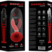 Swing-R Masturbatore 3 in 1 con Vibrazione, Rotazione e Riscaldamento