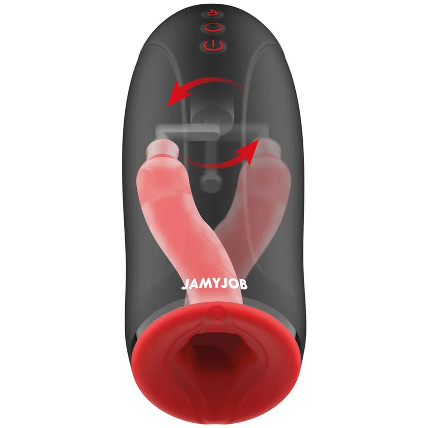 Swing-R Masturbatore 3 in 1 con Vibrazione, Rotazione e Riscaldamento