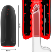 Swing-R Masturbatore 3 in 1 con Vibrazione, Rotazione e Riscaldamento