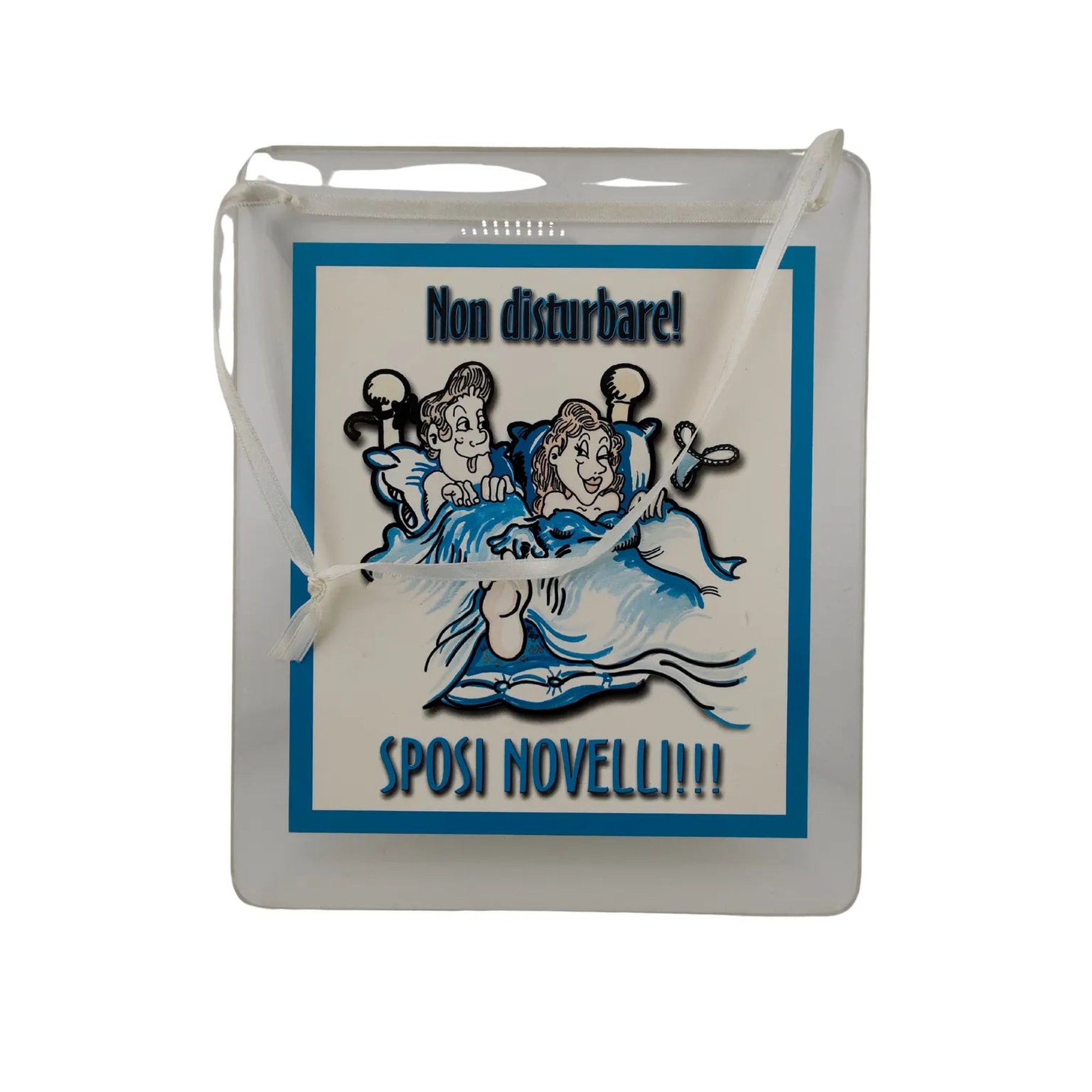 Targa "Non Disturbare - Sposi Novelli"