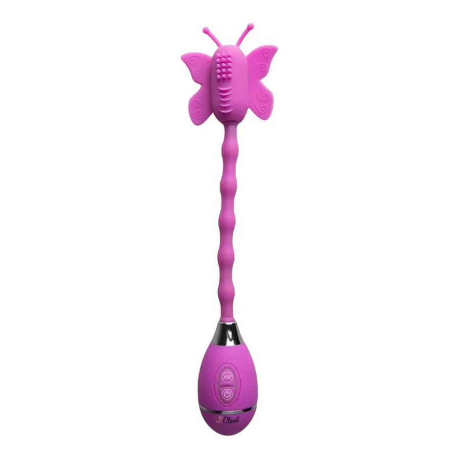 The Celine Bendable Butterfly Wand - Purple